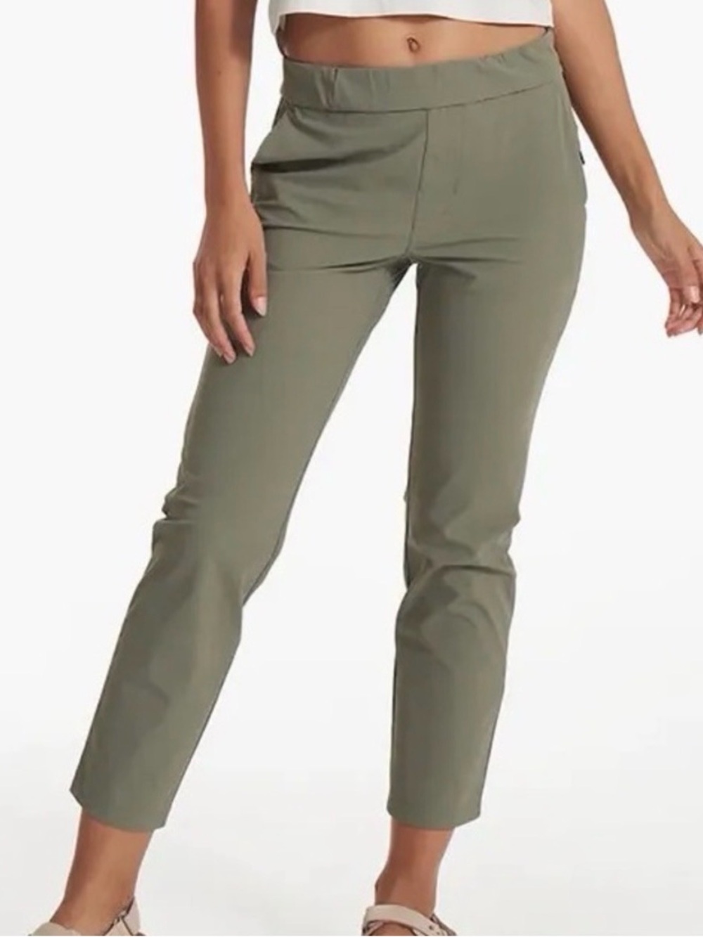Vuori Olive Miles Ankle Pants